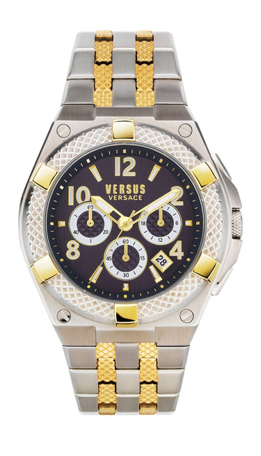 Versus by Versace Herren Armbanduhr Esteve 46 mm Armband Edelstahl VSPEW0619